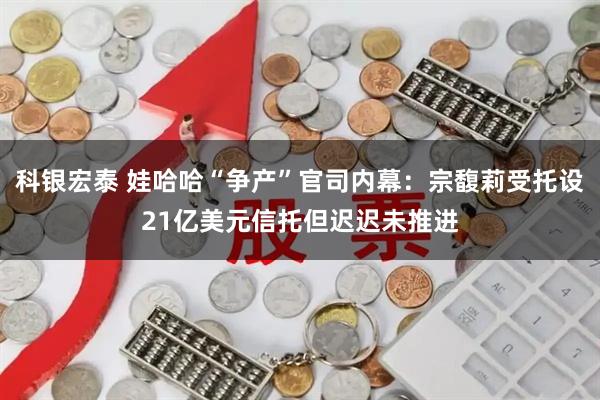 科银宏泰 娃哈哈“争产”官司内幕：宗馥莉受托设21亿美元信托但迟迟未推进