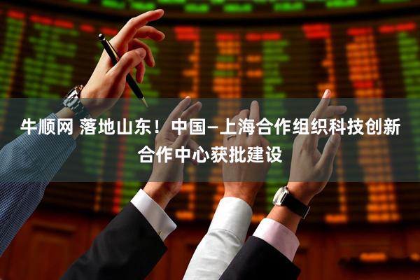 牛顺网 落地山东！中国—上海合作组织科技创新合作中心获批建设